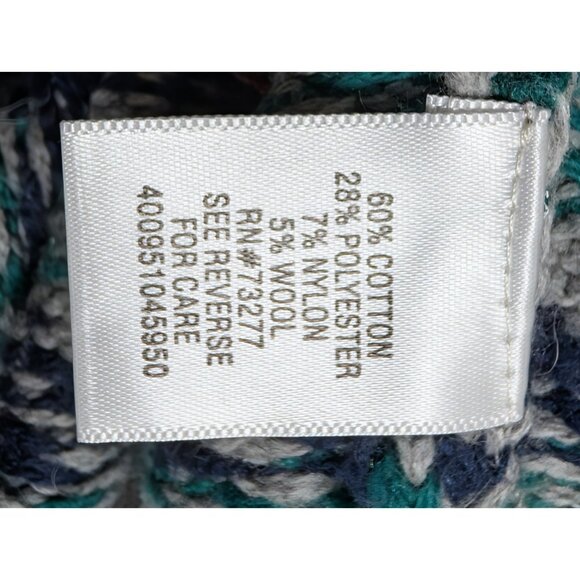 Sonoma Men XL Sweater Fair Isle Christmas Pullover Nordic Wool Blend Knit Preppy - Picture 6 of 8